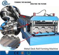 Rollo del Decking del piso de acero del metal de la construcción que forma la máquina para el mercado de África