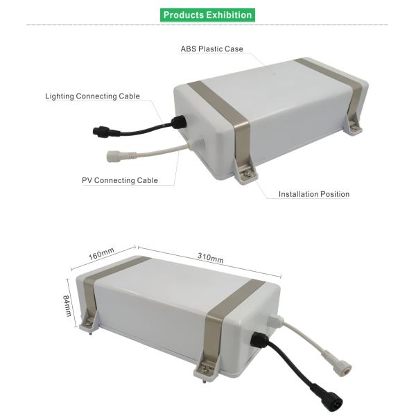 Wind-solar lighting Storage Lithium Battery, 12V 80Ah, Out-door Lighting Storage Battery, 18650 Cylinder Battery Pack