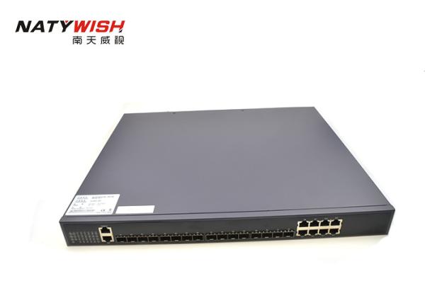 100Mpps GPON Optical Line Terminator Switch 8 * 10 / 100 / 1000M RJ45 Ports 4 * 1.25G SFP Slots