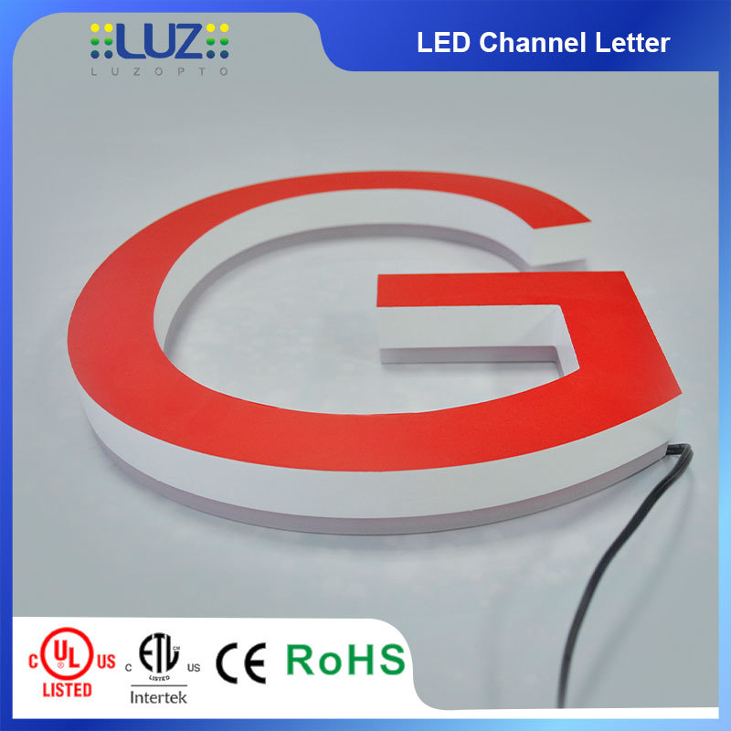 Custom Halo-Lit LED Channel Letters | 3D Reverse Backlit Acrylic Signage