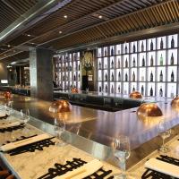 Tabela japonesa de Hibachi da grade de Teppanyaki com projeto personalizado