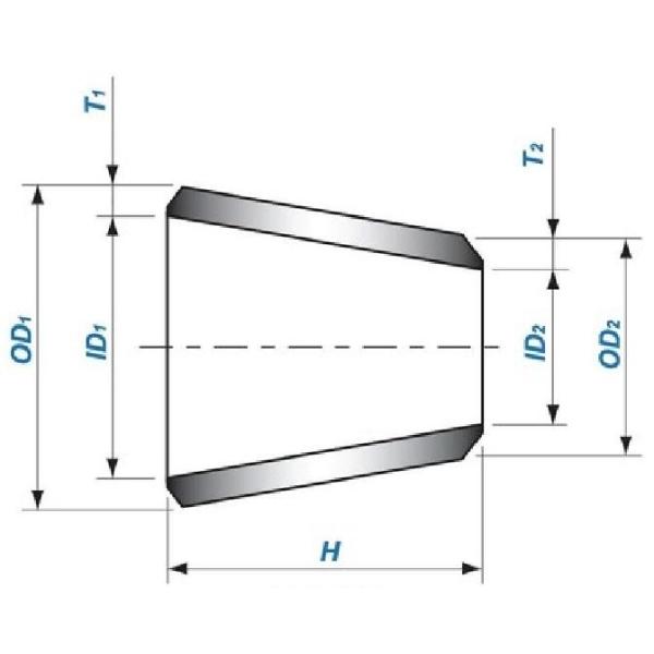 JIS B2311/2220 Carbon Steel Reducer ASTM A860 WPHY52 ASTM A860 WPHY56