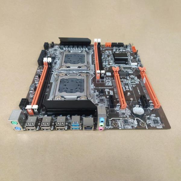 carte mère personnalisée pour les jeux X79 Dual Xeon E5 processeurs LGA2011-3 carte mère double canal DDR3 64 Go M.2 carte mère X79