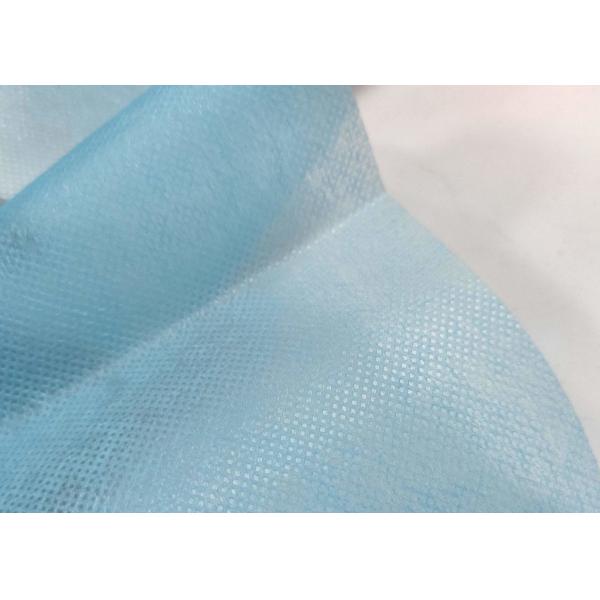 Голубая белая ткань полипропилена ткани 100 PP Nonwoven для индустрии гигиены больницы