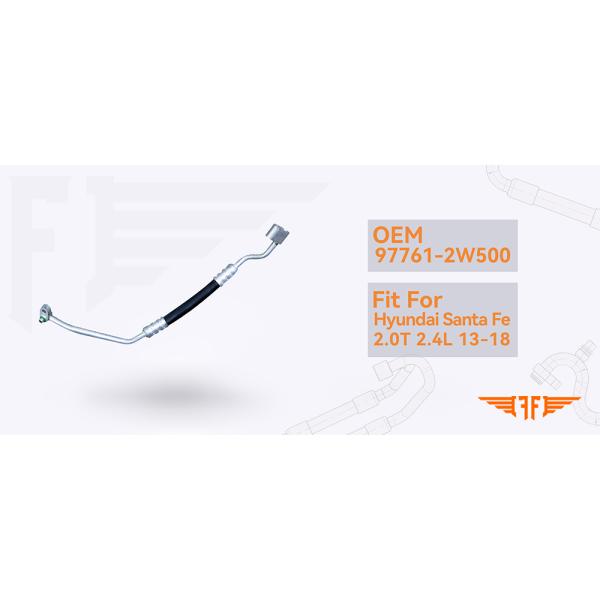 Hyundai Santa Fe 97761-2W500 AC Discharge Pipe Fits 13-18 2.0T 2.4L
