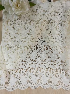 120cm que todo o bordado excedente Multipattern OEKO TEX 100 da tela do laço aprovou