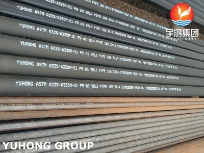 Industrial Robust Copper Boiler Superheater Tube ASTM A335 P9 Antioxidation
