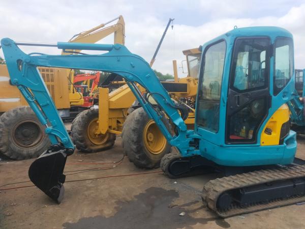                  Kubota U35s Mini Digger Used 3.5t Excavator Kubota 3.5ton Crawler Excavator, Japan Original Kubota U35 3ton Mini Excavator             
