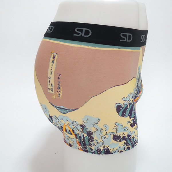 High quality Men's brand cotton cueca Underwear men print pattern underwear short boxers