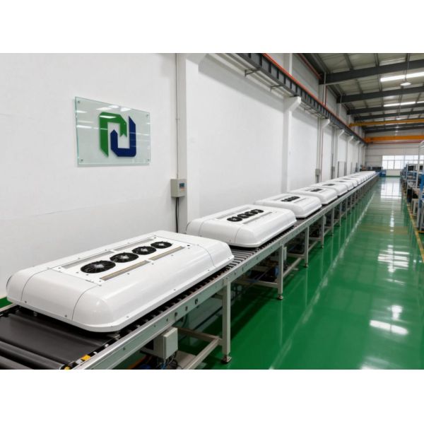 Full DC Inverter Electric Bus Air Conditioner with 93% Efficiency and Roof-mounted Integrated Design