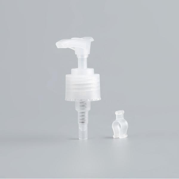 20/410 24/410 White Clip Lock Lotion Pump Lid Caps Head 24mm 28mm Pump Dispenser