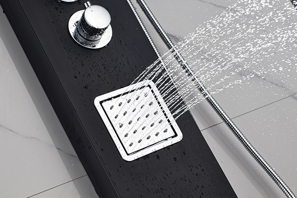 ROVATE Waterfall Style Shower Panel System Ceramic Valve Core Material