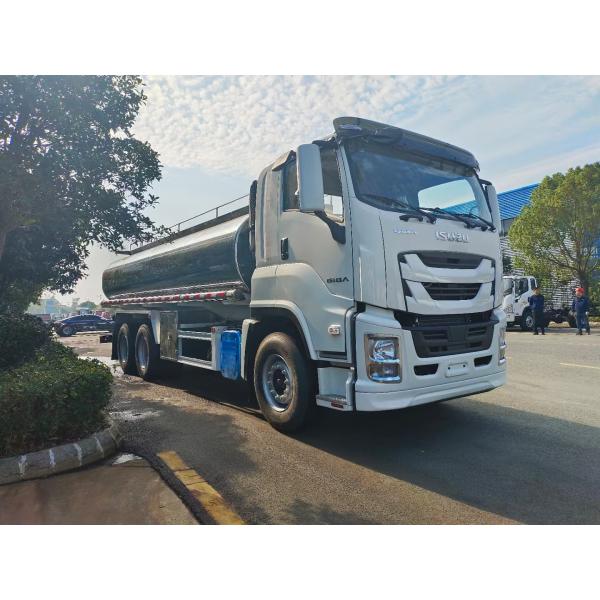 10 Wheels 6X4 ISUZU Truck With 20000 Liter Stainless Steel Milk Tanker