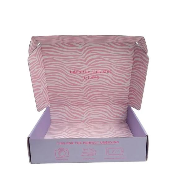 Vestidos, ropa interior, zapatos, caja de correos con L*W*H cm personalizado y materiales reciclados