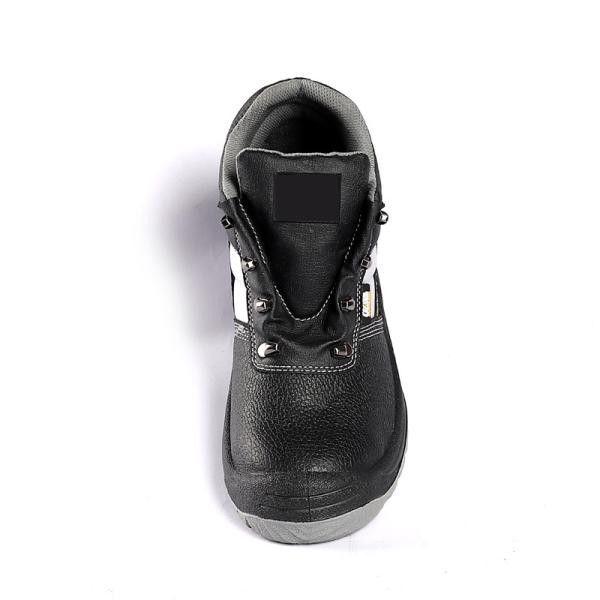 Steel Toe Men'S Women Construction Site Safety Shoes Genuine Leather Strong Insoles Work Boots