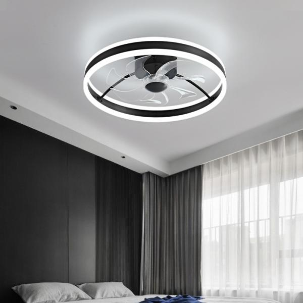 Manufactory Simple Indoor Fan Light Energy Saving Decorative Ceiling Fans With Lights For Living Room