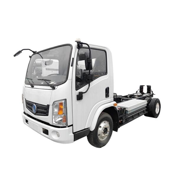 Multifunctional EV HEV Car Chassis Left Steering Cargo Van for 4x2 Dongfeng Electric Truck