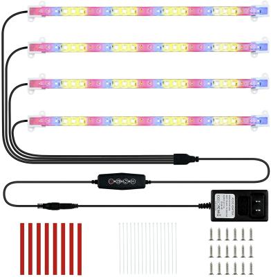 4 Strips IP62 380nm Full Spectrum Led Grow Lights For Indoor Plants