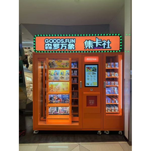 Blind Box Vending Machine Track-Type XY-Axis Dispensing Touchscreen Control for Figurine Retail
