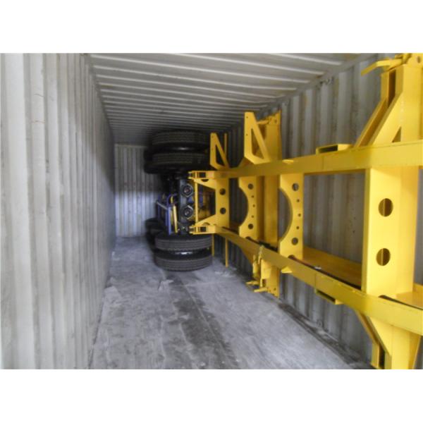 Fabricação de chassis/semi-reboques de recipientes de esqueleto de 3 eixos de 40 ft com 12 fechaduras de torção