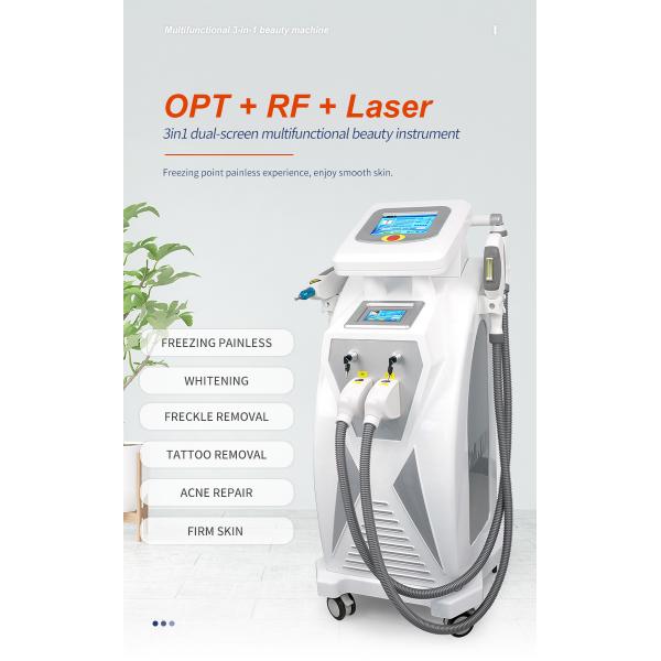 Кожа радиочастоты RF машины красоты лазера ND Yag OPT SHR затягивая оборудование