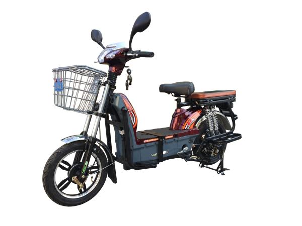 Four Shock Absorbers Electric Motorized Bicycles Black Womens Electric Bike