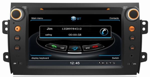 Ouchuango DVD radio head unit Suzuki SX4(2006-2012)S100 platform with 3G WIFI autoradio GPS OCB-124