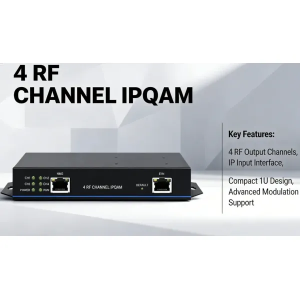 Four Frequency Points RF Modulator Loop Output For Reliable Signal Control