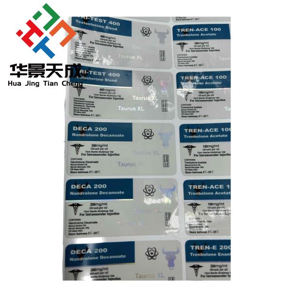 SARMs MK677 Oral Steriods Pills Labels For 50mg Plastic Bottles