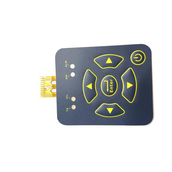 Raim Embossing Metal Dome Backlit Membrane Switch Экономия энергии для Siemens
