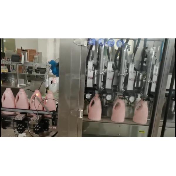 Машина завалки бутылки машины 1000ml Sus 316L детержентная заполняя автоматическая