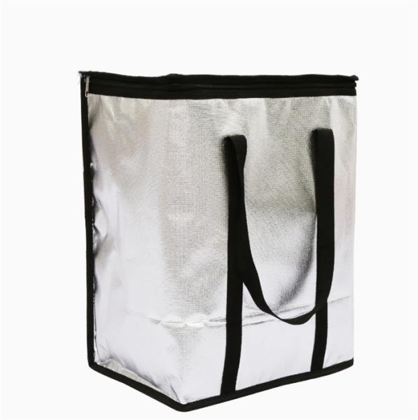 Picnic Pack Custom Aluminized Bubble Insulation Bag Takeaway Bag Lunch Ice Pack