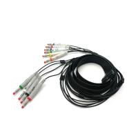 Câble de banane des avances ECG du CEI 10 d'AHA Schiller ECG Holter Cable