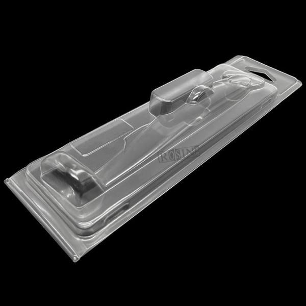 PVC Clear Fishing Tackle Packaging Blister Clamshell Fishing Lure Packaging Boxes