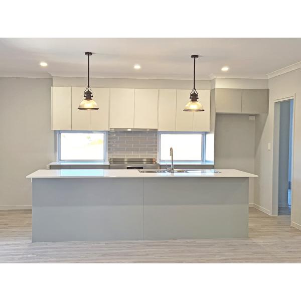 Modern Small  Kitchen Cabinet Design Melamine Kitchen Cabinet With Island