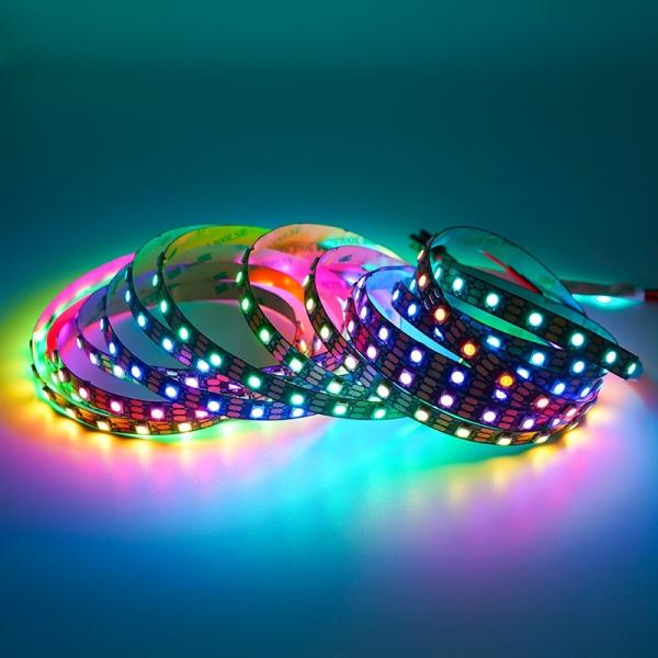 Smd 5050 Sk6812 5v 60led / M  Full Color Addressable Flexible Rgb Led Strip