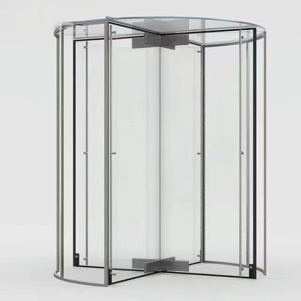 Quick And Secure Shipping Motorized Rotating Portal With Power Driven Design