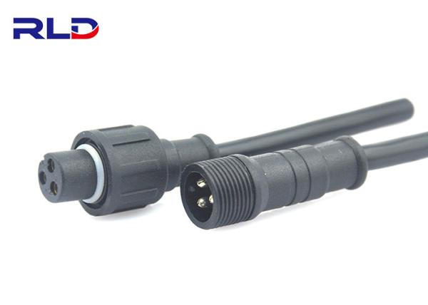 Male Female Waterproof Electrical Plug Connectors 2/3/4 Pin IP67