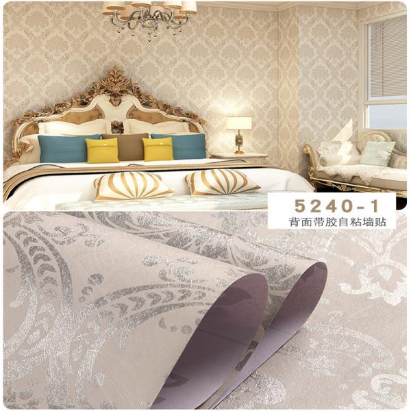PVC Self-Adhesive Wallpaper for Apartment Waterproof Wall Paper China Suppliers