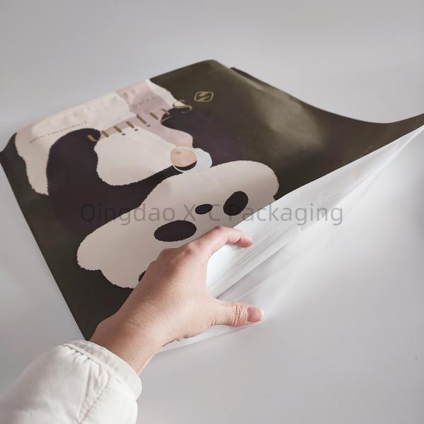 Personalized Brown Kraft Paper Bag In Roll Custom Logo Printed For Carrying