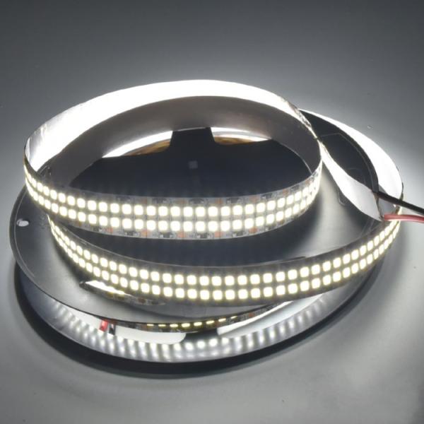 12V 24V SMD2835 самоклеящиеся светодиодные ленты светодиодные прохладные белые ленточные огни