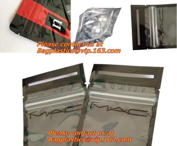 Flat Bottom Clear Plastic Zipper Pouch For Snack Packing Food Bags For Rice Packaging, Reusable Stand Up Food Bags, Poly