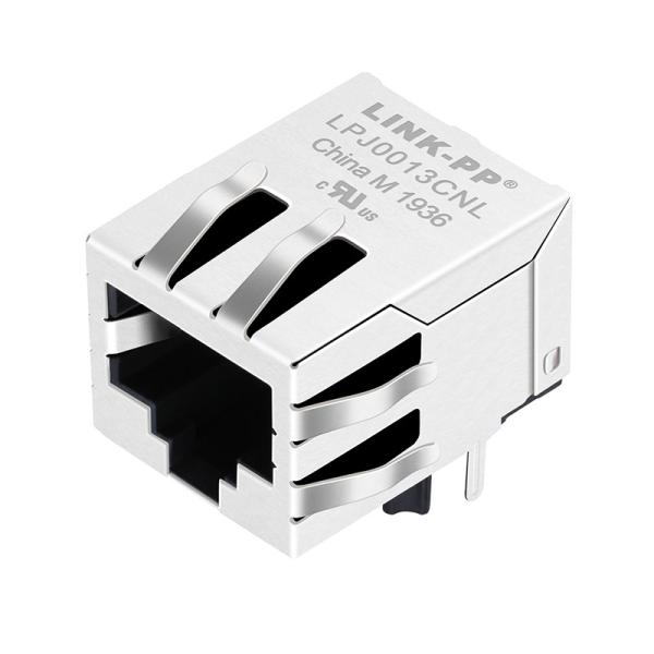 RB1-105BAG1A, étiquette de LPJ0013CNL RJ45 1X1 en bas de 10/100 base-T par le trou