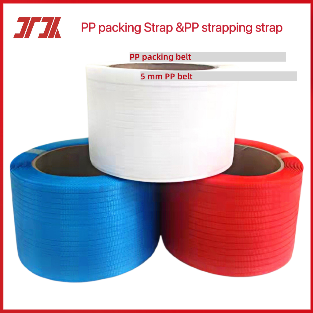 PP Polypropylene Strapping belt 12mm Transparent PP strapping belt for 3000 metres per roll