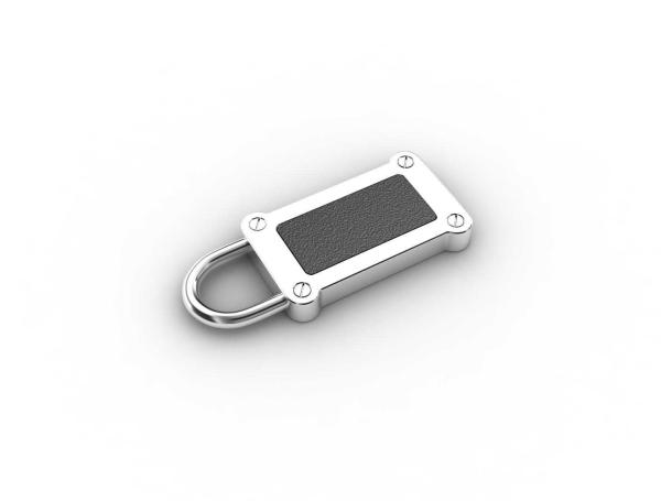 Tagor Jewelry Top Quality Trendy Classic Men's Gift 316L Stainless Steel Key Chains ADK6