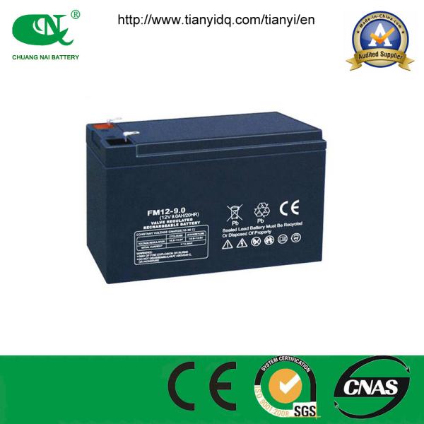 12V9ah UPS/EPS Battery, AGM Lead-Acid Battery, Mower Battery