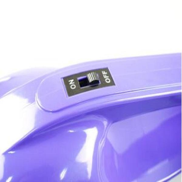 Материал Dc 12v пылесосов пурпурной ручной батареи использующий энергию пластиковый