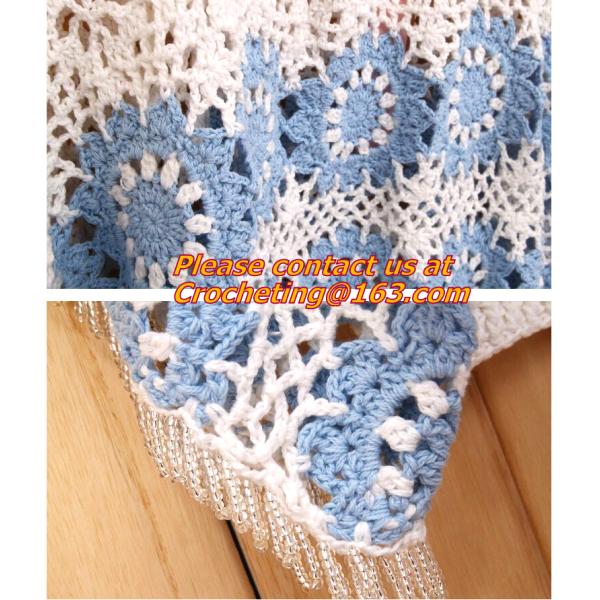 Crocheted Lace Women Shirts For Dress Cover Up Casual Wearing Summer 2015 new Pull over