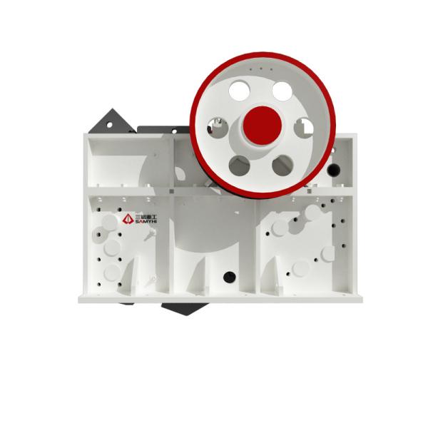 Iron Concave Mobile Crushing Plant Stone / Ore Jaw Crusher With Casting Wear Part For Discharge Granularity 0-300mm