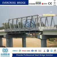 Pont à poutre en acier économique Pont en acier structural à double voie